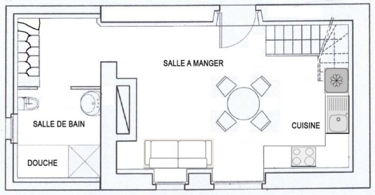 plan du rez de chaussée